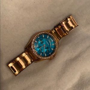 Fossil watch rose gold